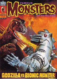 Famous Monsters of Filmland #135 (1977) Godzilla cover by Basil Gogos. Photo: www.flickr.Tom Simpson